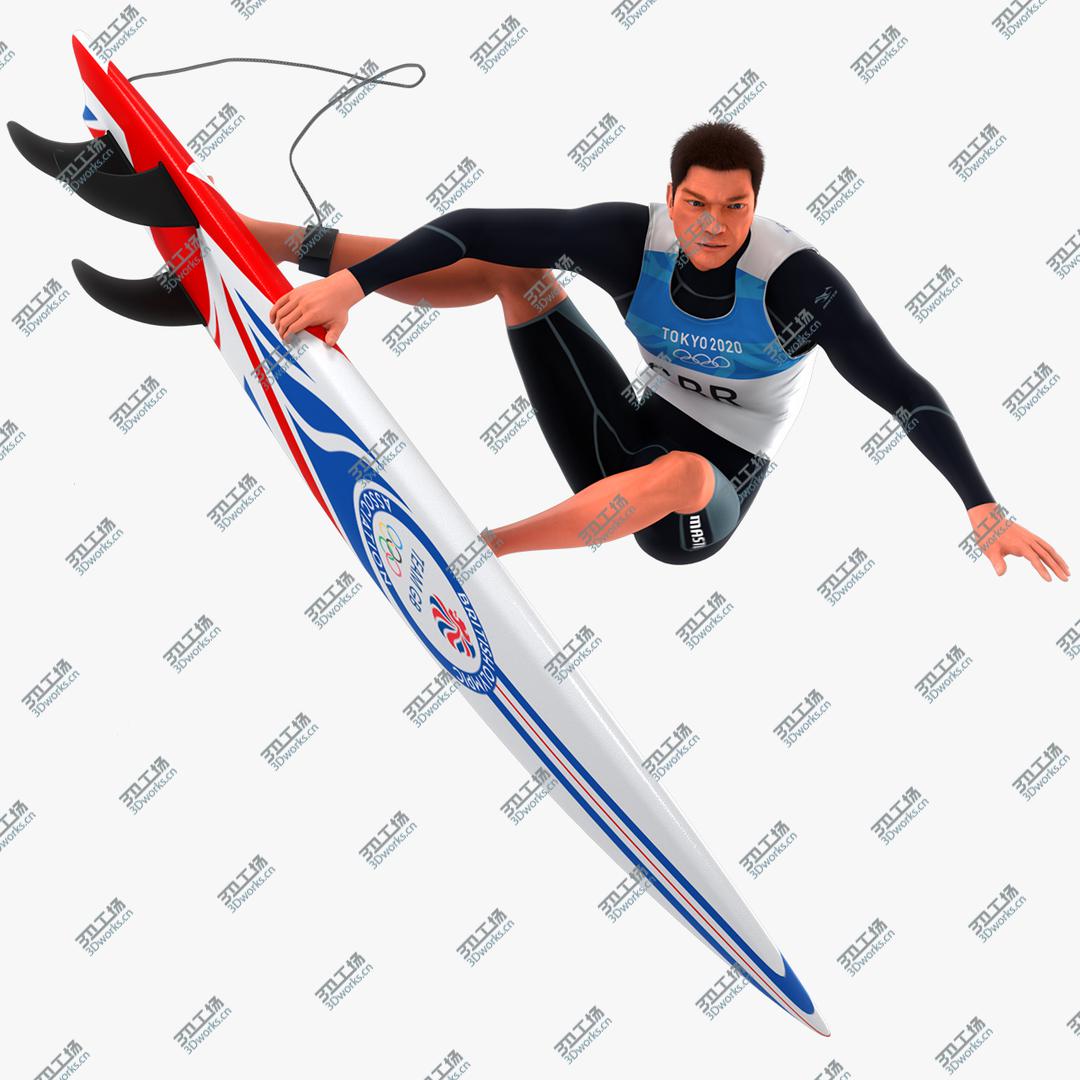 images/goods_img/20210313/White Surfer Animated HQ 3D model/1.jpg